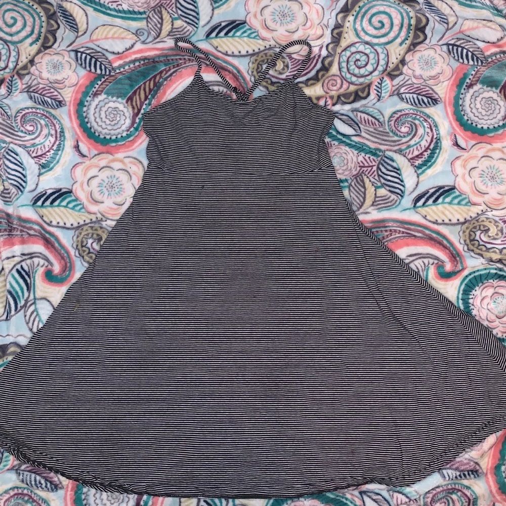 short striped old navy sundress